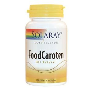 Solaray Food Carotene - innehåller 3 mg naturliga karotenoider från alger och 4 örter