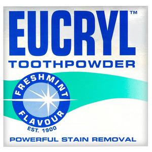Eucryl Smokers Tandpulver Freshmint - 50 g