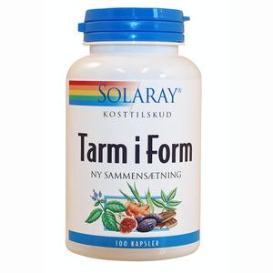 Solaray Tarm i Form - 100 kapslar