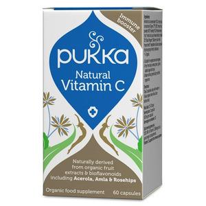 Pukka Natural Vitamin C Ekologisk - 60 kapslar
