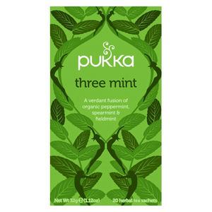 Pukka Three Mint Te eco - 20 påsar