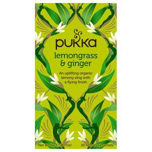 Pukka Lemongrass & Ginger Te eco - 20 påsar