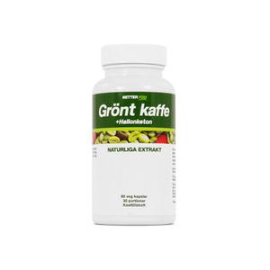 Grönt kaffe + Hallonketon - 60 kapslar