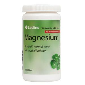 Ledins Magnesium 250 mg - 100 tabletter