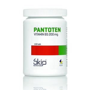 Pantoten 200 mg - 100 tabletter