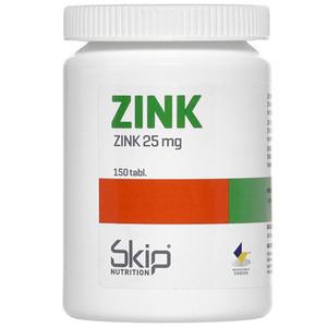 Zink 25 mg - 150 tabletter