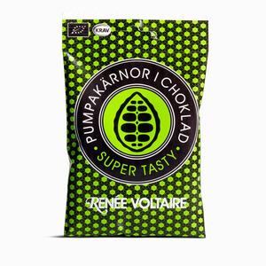 Pumpafrön Chokladdoppade Ekologisk - 55 g