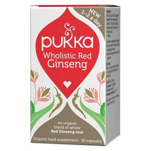 Pukka Red Ginseng Ekologisk - 30 kapslar