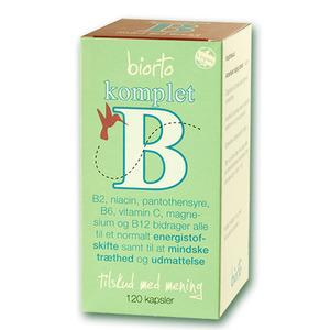 Biorto Komplett B kosttillskott Med24.se