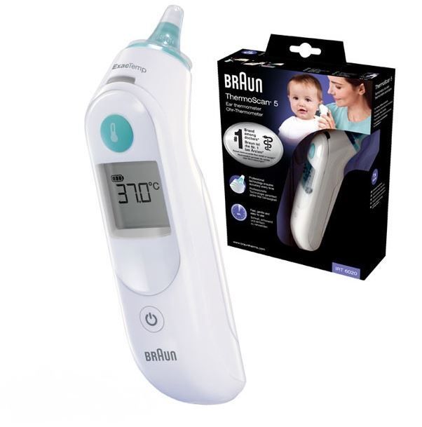 Köp Braun ThermoScan örontermometer IRT 6020 hos Med24.se