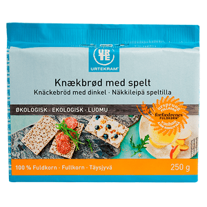 Urtekram Knäckebröd med Dinkel Eko - 250 g