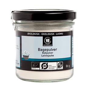 Urtekram Bakpulver Eko - 80 g