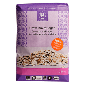 Urtekram Grova Havregryn Eko - 750 g