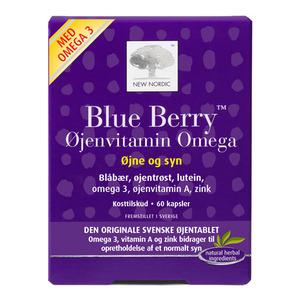 New Nordic Blue Berry Omega 3 - 60 Kapslar
