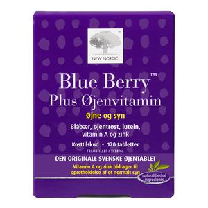 New Nordic Blue Berry Plus - 120 kapslar