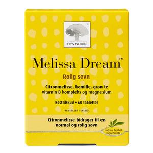 New Nordic Melissa Dream - 60 tabletter