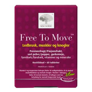New Nordic Free to Move - 60 tabletter