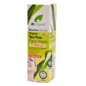 Dr. Organic Tea Tree Face Wash - 200 ml