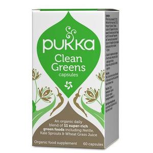 Pukka Clean Greens Ekologisk - 60 kapslar