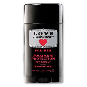 Organic Grooming Deodorant för henne Love - 80 g