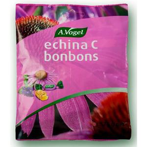 A. Vogel Echinacea Bonbons är läckra, veganska karameller med röd solhatt och svarta vinbär, lindrar onda och torra halsar Med24.se