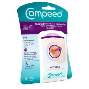Compeed Total Care Invisible Munsårsplåster - 15 st