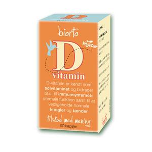 Biorto D-vitamin - 90 kapslar