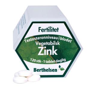 Berthelsen Zink 20 mg - 120 st