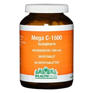 Health Care Mega C 1500 mg - till C-vitaminbrist