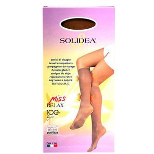 Solidea Stödstrumpor 100 den. camel