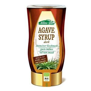 Allos Agavesirap mörk eko