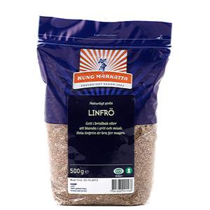 Kung Markatta Linfrö är rikt på protein, fibrer, mineraler och innehåller många fleromättade fettsyror.