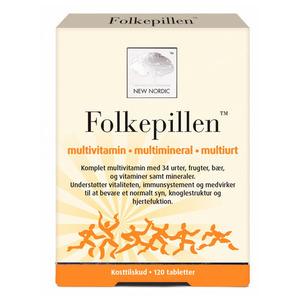 New Nordic Folkepillen - 120 tabletter