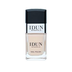 Idun Nagellack Sandsten - ett krämfärgat, ljusbeige lack.
