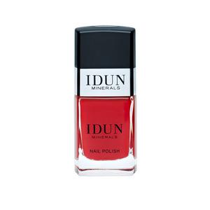 Idun Nagellack Rubin - ett tydligt, rubinrött lack.