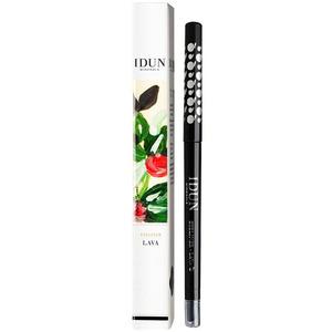 Idun Eye Pencil Lava (svart) kan användas för att skapa många olika looks