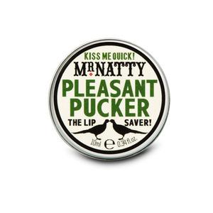 Mr Natty Pleasant Pucker Lip Salve är en salva till läpparna, gjord speciellt för män. Ger fukt och vård så att du slipper torra, spruckna läppar.