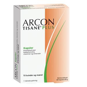 Arcon Tisane Plus - 60 kapslar