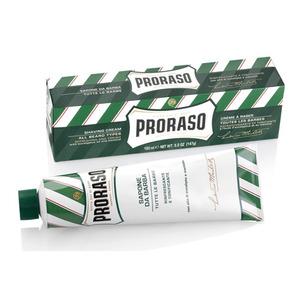Proraso Rakkräm med Eucalyptus & Menthol är en läcker rakkräm för klassisk våtrakning.