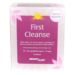 First Cleanse är en 15 dagars kur som kommer att rensa och förbättra matsmältningssystemet.