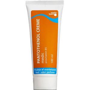 Pantothenol kräm innehåller 5% vitamin B5 och är särskilt bra för överbelastad hud.