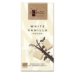 Ekologisk veganchoklad med vit vanilj från Ichok.