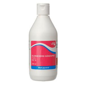 Handsprit med glycerol.