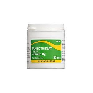 Meda Pantotenat Vitamin B5 - 100 st i burk