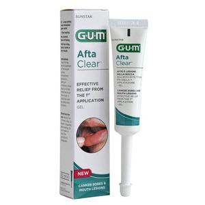 Gum Afta Clear Gel främjar läkningsprocessen av blåsor och mindre sår i munnen.