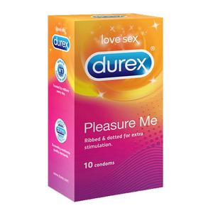 Durex Pleasure Me kondom är den bästa kondomen för livsnjutare och som säkerställer maximal stimulerande effekt för både dig och din partner.