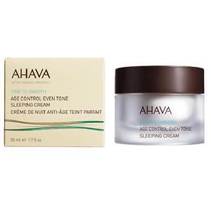 Få den ultimata skönhetssömnen med Ahava Age Control Even Tone Sleeping Cream!