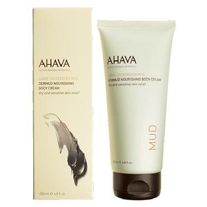 Ahav Ahava Dermud Nourishing Body Cream är en fyllig kräm som ger intensiv och omedelbar lindring av torr och känslig hud. a Dermud Nourishing Body Cream är en rik kräm som ger intensiv och omedelbar lindring av torr och känslig hud.