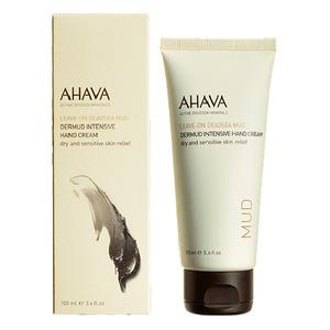 Ahava Dermud Intensive Hand Cream återfuktar och mjukgör torra och nariga händer med omedelbar lindring och komfort.