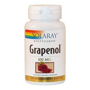 Solaray Grapenol med 100 mg vindruvsextrakt till huden